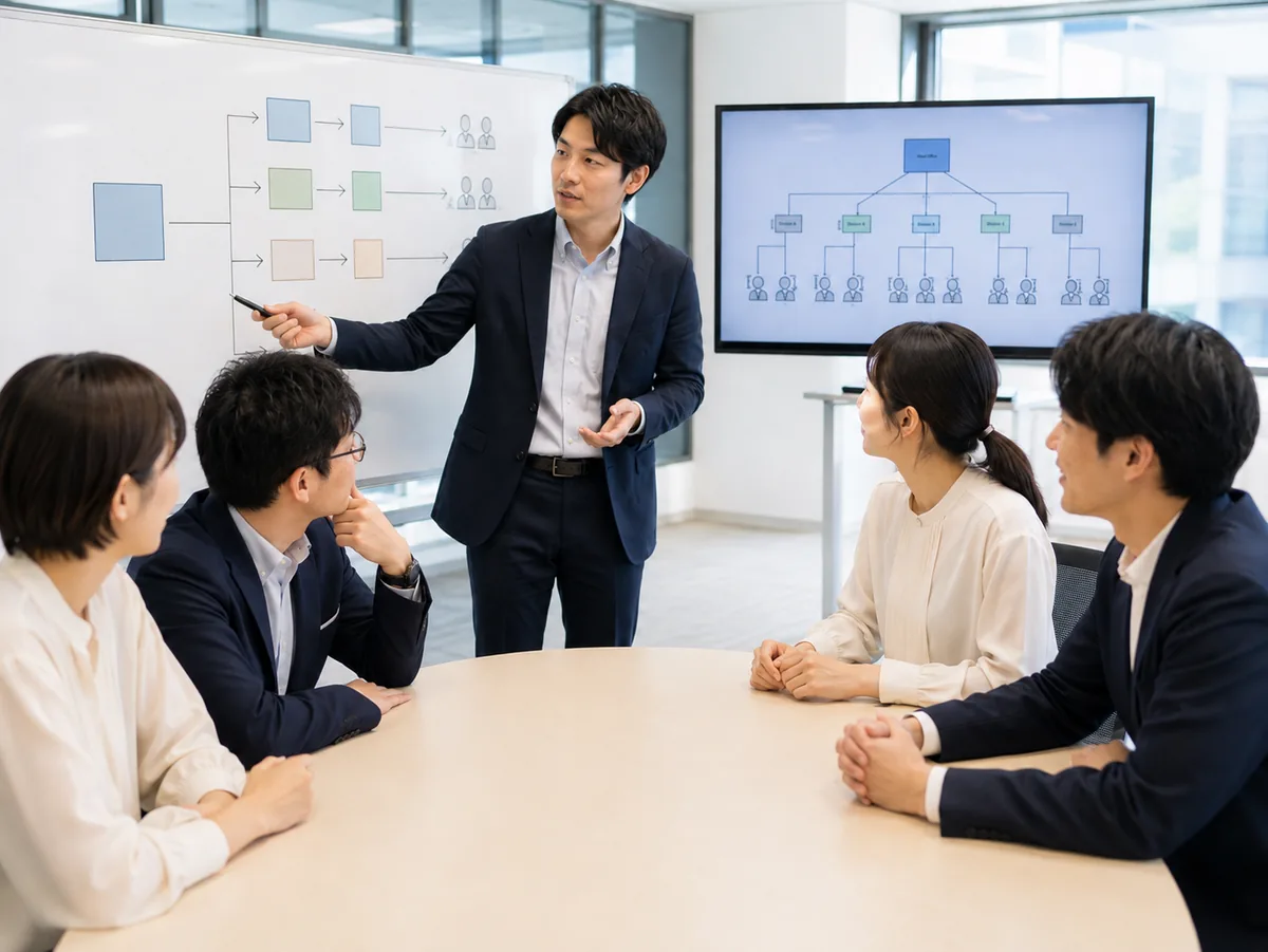社内での横展開のイメージ